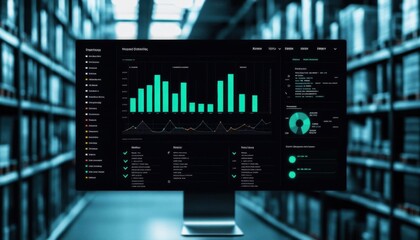 Supply optimization dashboard with realtime metrics