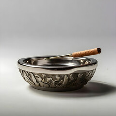 ash tray with white background