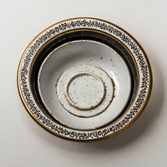 ash tray with white background