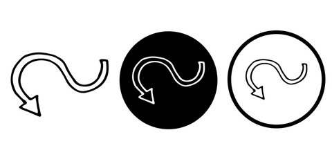 Arrows vectors icon set