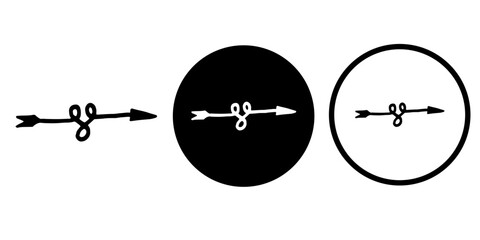 Arrows vectors icon set