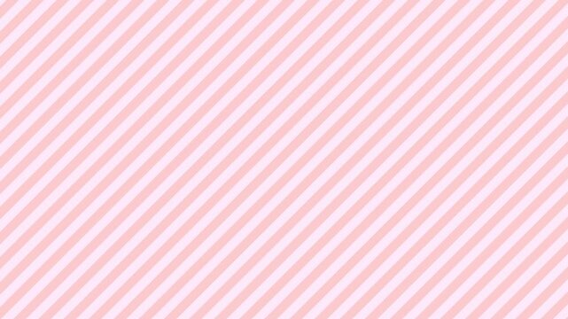 ピンクストライプの斜めに動くアニメーション