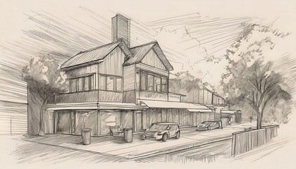 Fototapeta premium Freehand sketch design