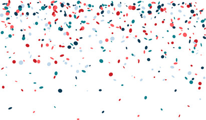 Faling confetti for festival background, birthday party invitation, carnival celebrate, glamour concert. Shiny colourful flying particle. Magic mosaic effect, romantic ceremony vibrant ornament.