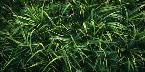 Background of green grass. Texture of grass. 3d rendering.