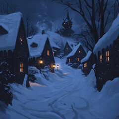 The Mystery of the Night Creatures.