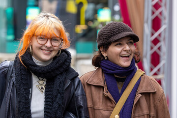 2 Smiling girls