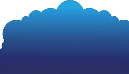 Obraz premium Gradation of sea blue color