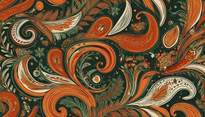 seamless paisley pattern