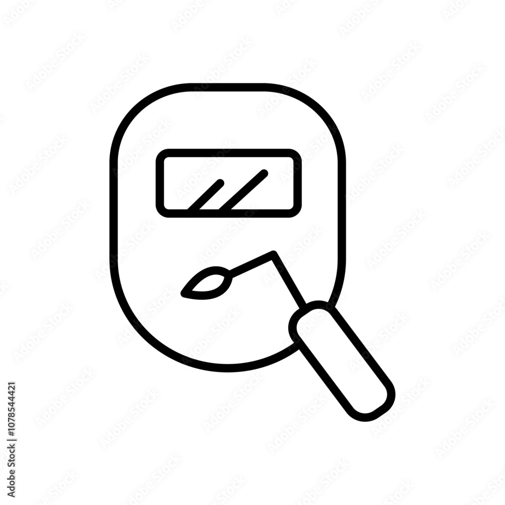 Aufkleber Welding icon Outline vector for web ui