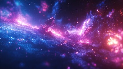 Obraz premium Cosmic Landscape