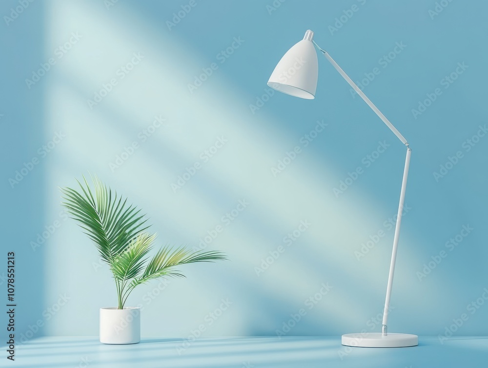 Poster create a clean simple workspace with minimal design for enhanced productivity