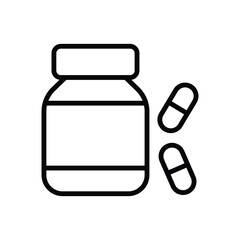 supplements icon vector design template simple and clean