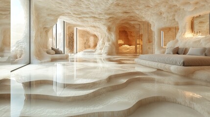 Cave House Interior Design