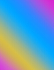 Abstract Gradient Background in Yellow, Blue, and