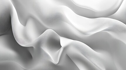 Fototapeta premium Abstract White Fabric Texture