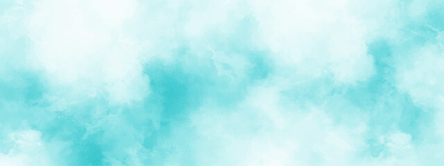 Blue White clouds or smoke dirty dusty galaxy space with powder and smoke burnt. Sky blue fog effect. Texture overlays isolated cloud, grey rain cloud, mist. Bluesky Water color background