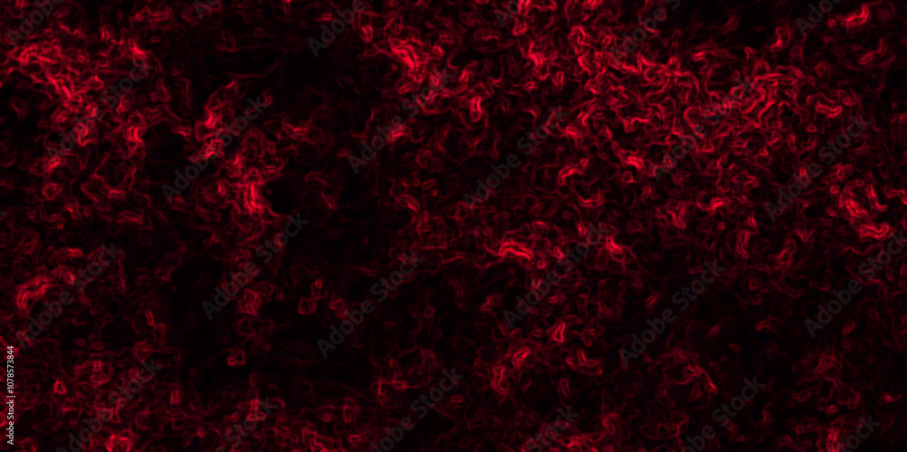 Poster distressed rough grunge texture surface of a red color old concrete wall for background. old scratch