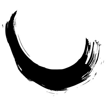 recommend clip art: 和風素材　筆で描かれたダイナミックな線のイラストセット　ベクター