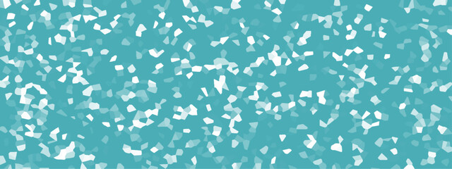 Abstract background of crystallized. Aqua colored Geometric Retro tiles pattern. Blue paper texture background and terrazzo flooring texture polished stone pattern.