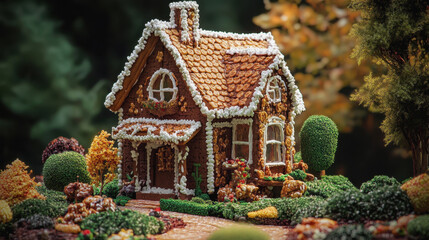 Fototapeta premium Gingerbread House Day