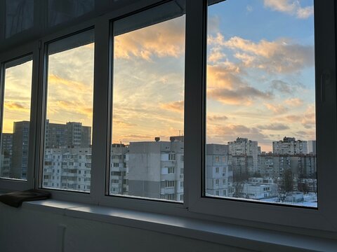 Fototapeta view from window
