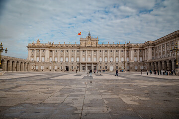 Obraz premium Palacio Real de Madrid