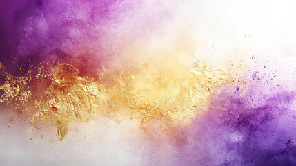 Fototapeta premium Abstract background stunning gradient fade from rich purple to gold, creating luxurious and vibrant abstract background. Perfect for artistic projects and designs