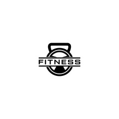 Vintage monochrome fitness gym CrossFit emblems logo on white background