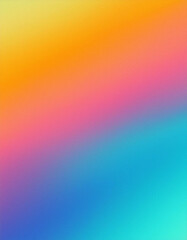 Abstract Gradient Background with Yellow, Orange,