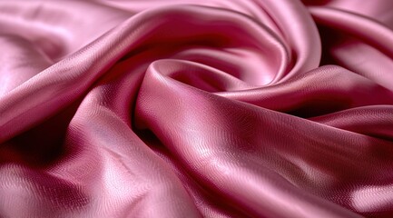 Obraz premium Abstract pastel pink soft fabric wavy folds. 