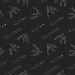 school supplies pattern, education seamless pattern, doodle school seamless pattern, hand drawn education pattern background, doodle school background
