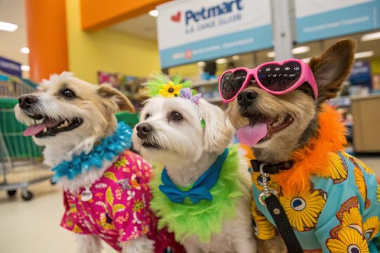 Vibrant and Stylish Pet Fashion Showcase at Petsmart Cape Coral Featuring Trendy Accessories, Colorful Outfits, and Happy Pets in a Lively Atmosphere for Pet Lovers