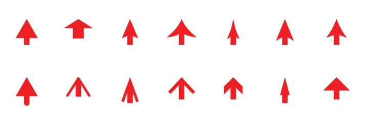 Arrow icons set. Arrow collection. Simple arrow big set.