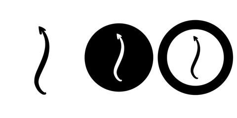 Arrows vectors icon set