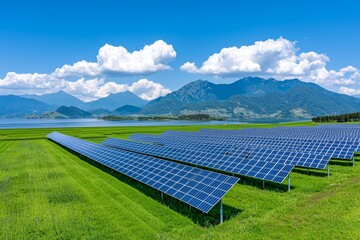 Alternative electricity source - solar panel, photovoltaic, electricity from alternative sources