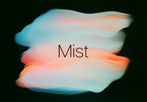 Mist Abstract Backgrounds Collection With Generative AI