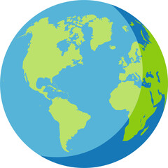 Earth icon vector illustration, planet icon, globe icon, earth planet, planet icon