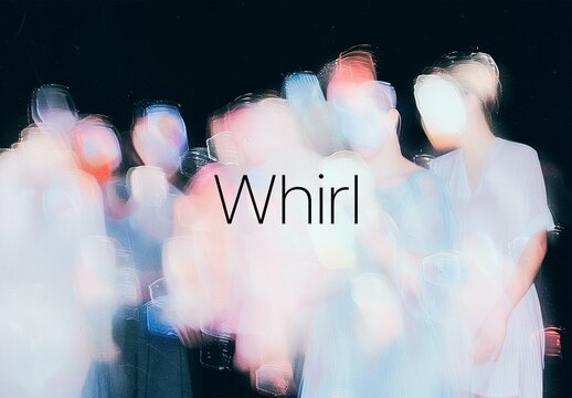 Whirl Abstract Backgrounds Collection WIth Generative AI
