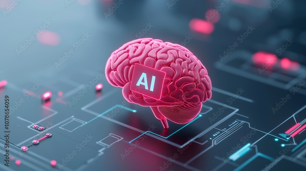 Poster processor chip or mother board background llms using stock and ai technologies