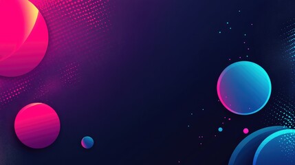 Vibrant Neon Fluid Gradient Background Design