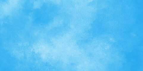 Grunge tint light blue watercolor abstract background, Aquarelle paint paper textured, blue sky with clouds, Sky Nature Landscape Background, sky background with white fluffy clouds.	