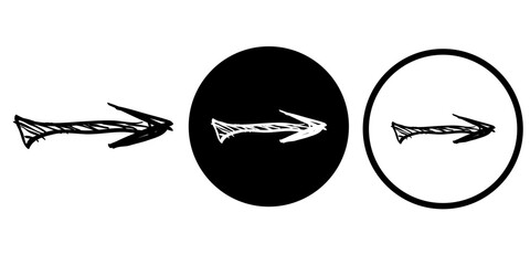 Arrows vectors icon set