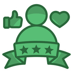 Brand Ambassador Icon For Design Element