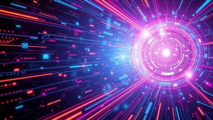 Futuristic 3D render background with white sci-fi panels, 3D render, innovation