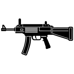 illustration of a gun