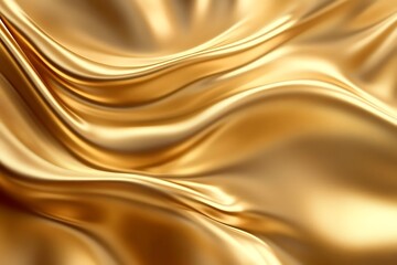 Fototapeta premium Luxury background with gold ribbon element and 3d ball decoration with blur effect and glitter light with bokeh. 
