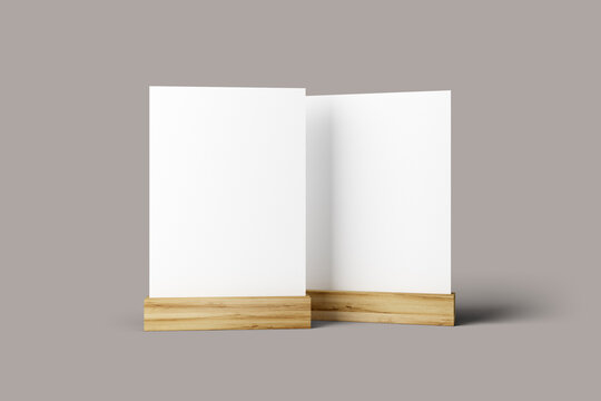 Table Tent Mockup