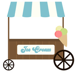 ice cream stand