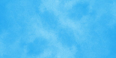 Grunge tint light blue watercolor abstract background, Aquarelle paint paper textured, blue sky with clouds, Sky Nature Landscape Background, sky background with white fluffy clouds.	